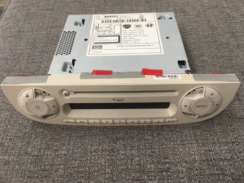 Fiat 500 mp3 ivory - ivory, coloured