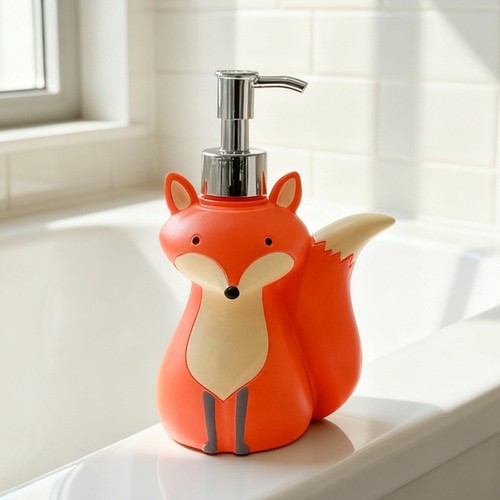 Cartoon hand sanitizer bottle - hand,