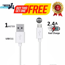 Super Fast Micro-USB Charger Power Cable & Data Sync Lead For All Mobile Phones