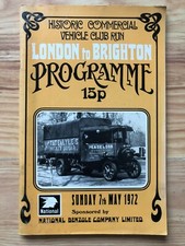 London to Brighton Programme