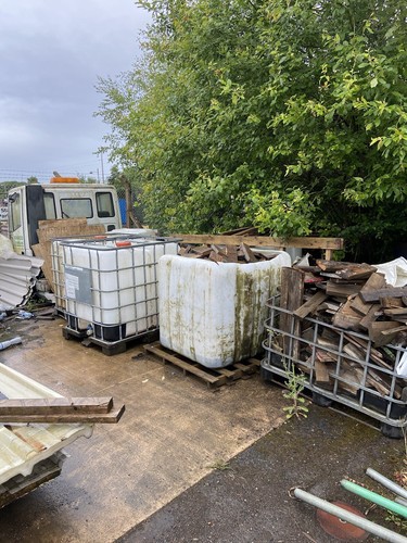 Trailer logs fire - of, wood