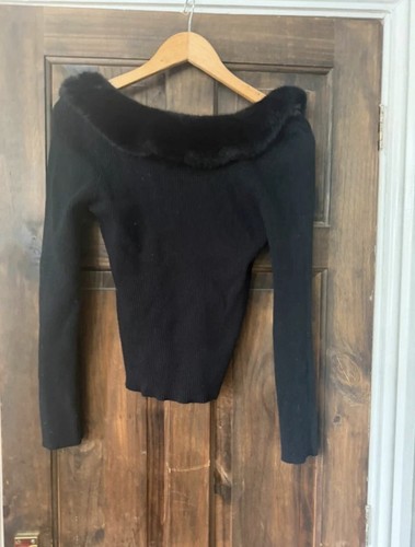 Zara fur trim collar - zara,
