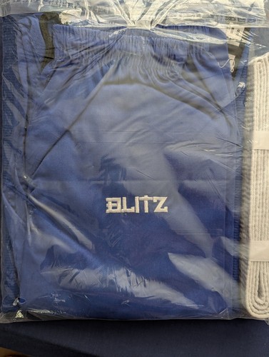 Blitz 350gsm judo suit - , blue