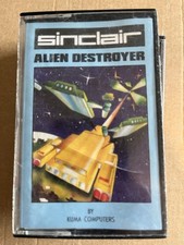 Three vintage Sinclair video Games Good Condition retro old school