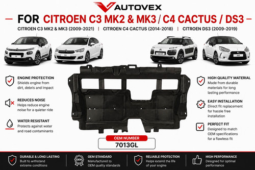 Under engine cover undertray - engine,