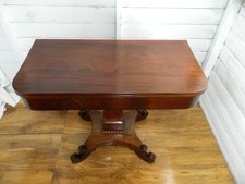 Antique Rosewood Games Table