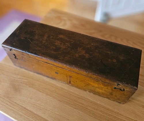 Antique rectangle storage - antique,