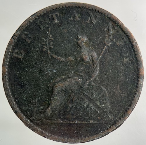 1807 george iii - 3rd, half-penny