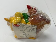 VINTAGE CLOWN RIDING LION RAMP