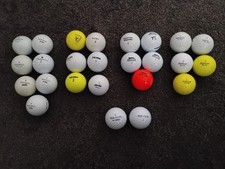 25 Golf Balls - Maxfli, Ultra, Top Flite, Slazenger And Donnay