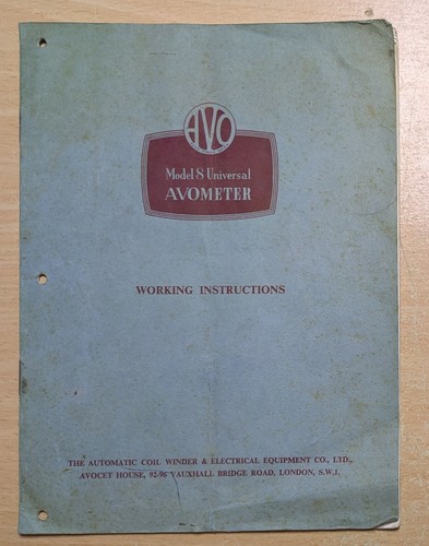 Avo model 1 - 8,