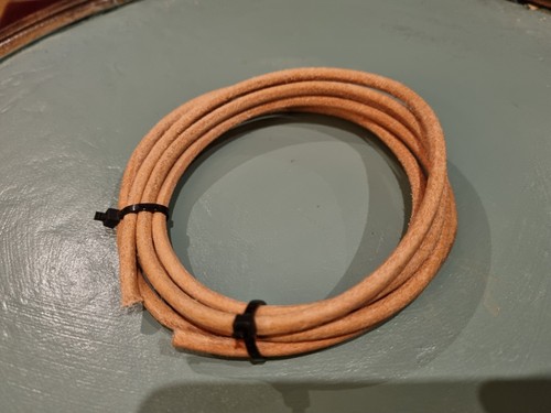 Leather wang thong strap - leather,