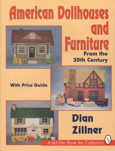 American vintage dollhouse - american,