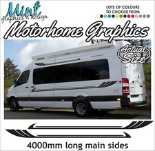 Motorhome graphics stripes - motorhome,