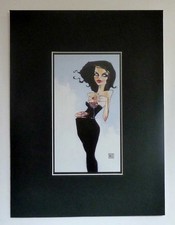 TODD WHITE Someone's Pretty Baby Mounted Litho Print