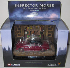CORGI 01803 - INSPECTOR MORSE (THE REMORSEFUL DAY) -JAGUAR 2.4 - MINT / PERFECT