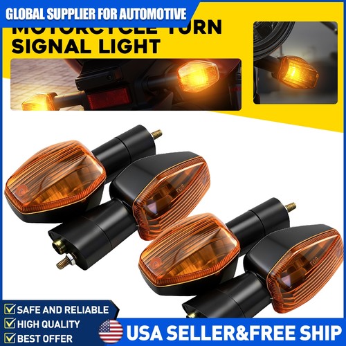 Amber lens motorcycle turn - 4x,