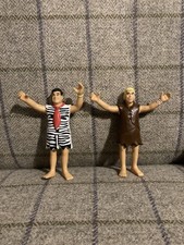 Flintstone's Movie FRED FLINTSTONE BARNEY RUBBLE Bendy 4.75" Mattel Figure 1994