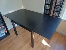 Ikea Black Extending Dining