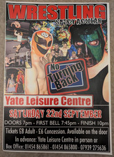 Wrestling show poster CSF No
