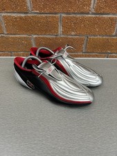 Reebok Baleni II 2 Silver Football Boots Rare Size UK 9 EUR 43 - No Studs