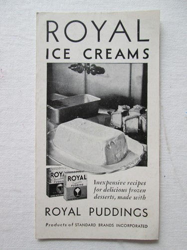 Vintage royal ice creams - vintage,
