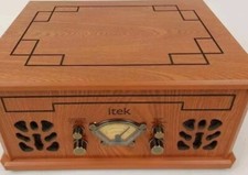 Itek Retro Antique Vintage 4 In 1 Music Entertainment System Excellent Condition