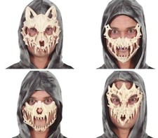 Animal Skull Mask Halloween Carnival Japanese style Bone Skeleton Decoration