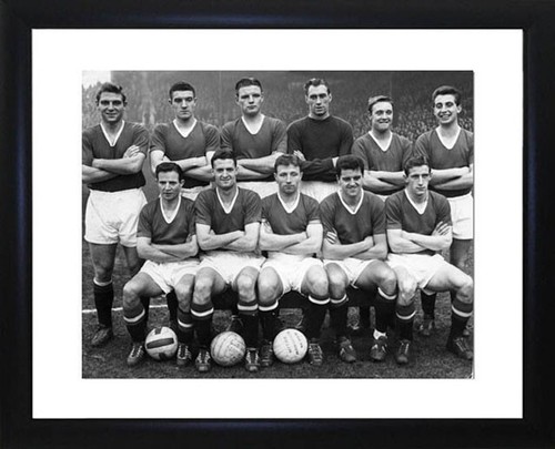 Busby babes framed - busby, (football)