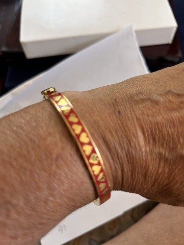 Halcyon days enamel bangle - halcyon,