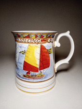 Queen's By Churchill Sailing Fine Bone China Tankard Mug
