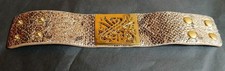 Biba Gold Snakeprint Shimmer
