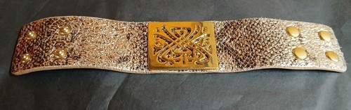 Biba gold snakeprint - gold, shimmer