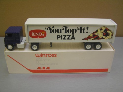 Winross jeno pizza tractor - 'jeno's, pizza'
