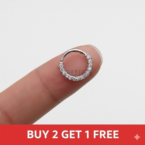 Helix hoop stud - stud, with