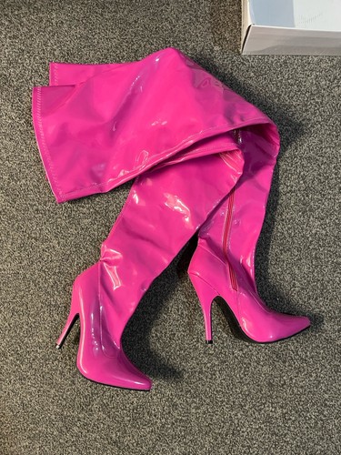 Hot pink thigh high killer - hot,