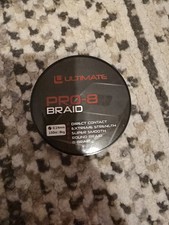 Ultimate Pro-8 Braid 0.14mm 8kg 150m Black | Braided fishing line
