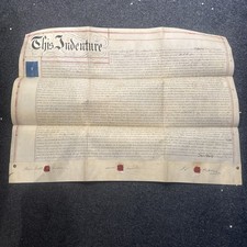 Antique Vintage 1870 Document