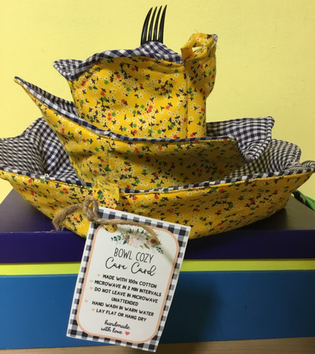 Piece set microwave cozies - 3,