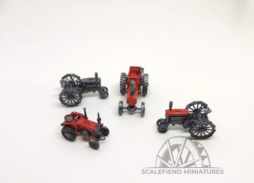 144 12mm wwii tractor set - 1/144,