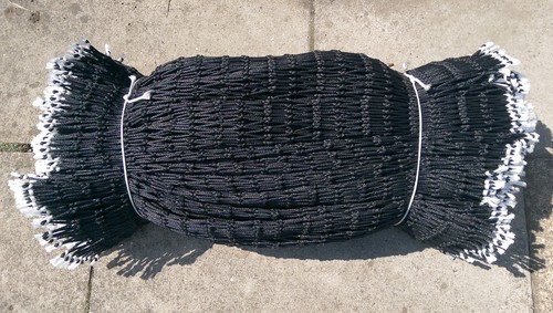 4mm black braided pot - braided,