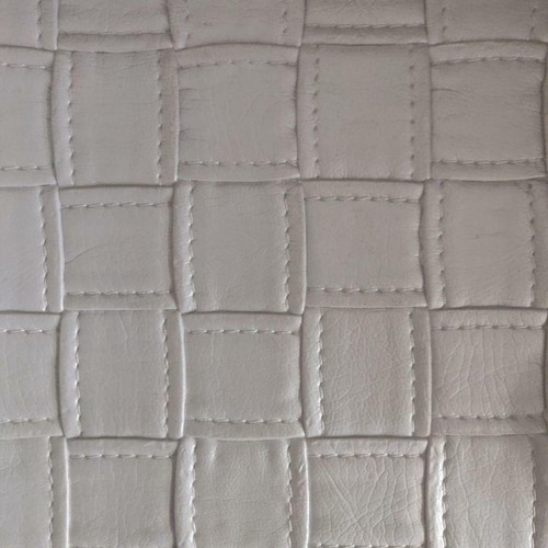 Faux leather patchwork quilted - faux,