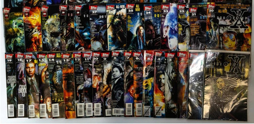 Topps files 1st - topps, x-files