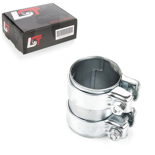 Pipe double clamp exhaust - pipe,