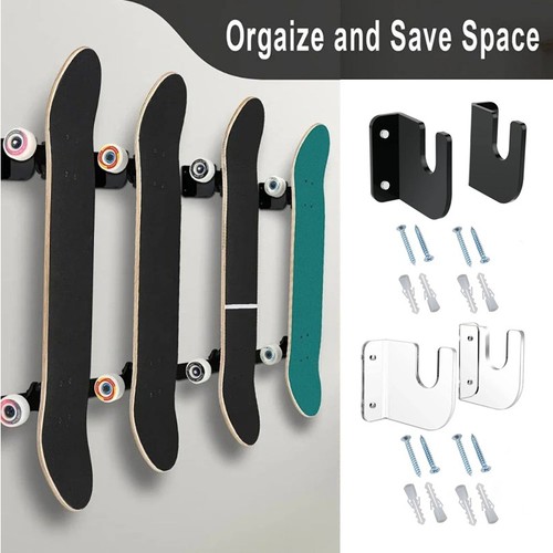 Pair acrylic skateboard wall - 1,