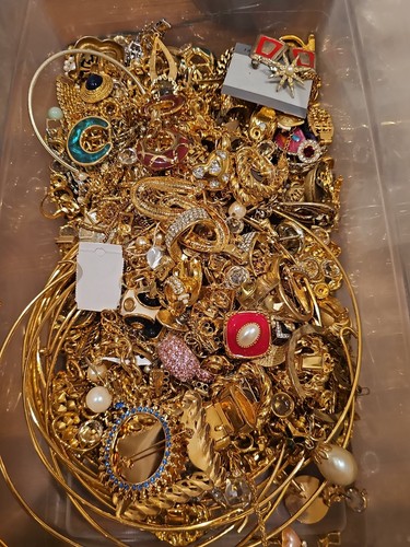 Pound gold tone mostly - pound,