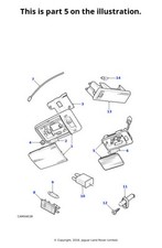 Land Rover Genuine Lamp Rear
