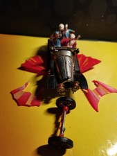 Chitty Chitty Bang Bang Corgi Toy Broken Front Wheel All Figures Intact