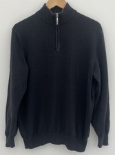 Glenmuir Touch Of Cashmere 1/4 Zip Golf Jumper Size M- Please Read Description