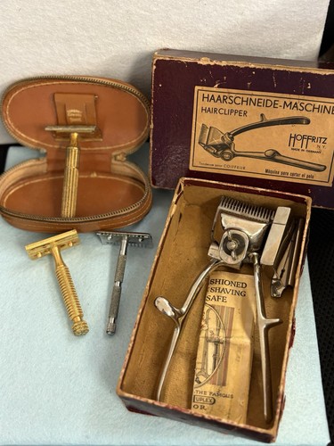 Vintage barber shop lot - shop, lot/